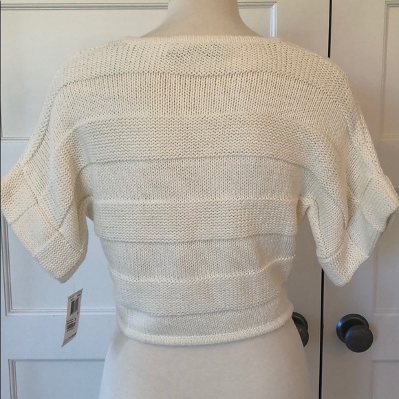 Trina Turk Short Sleeve Cardigan Top - Picture 4 of 7
